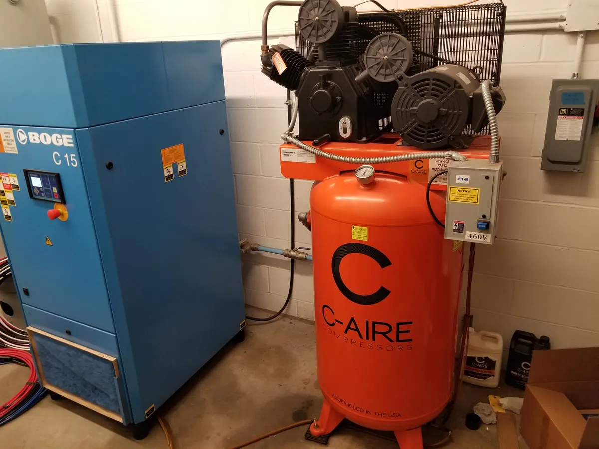 Auto Body & Collision Repair compressed air systems